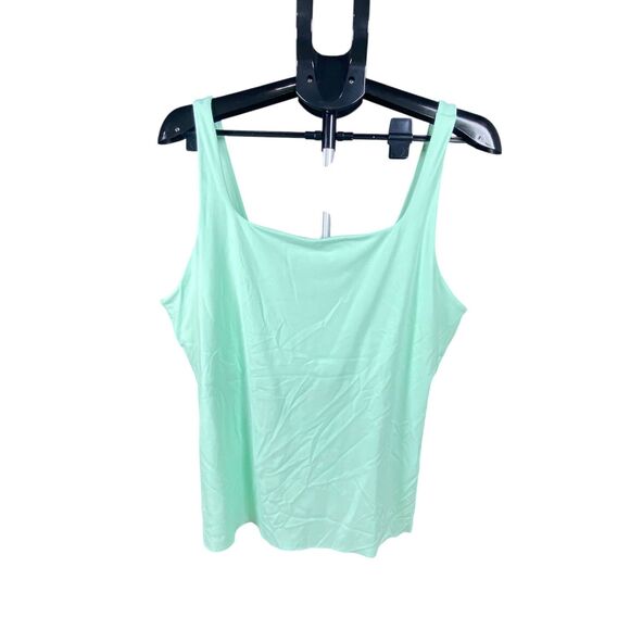 Nike Dri-FIT Yoga Tank Top Women’s XL Mint Green Activewear Sleeveless Shirt - Picture 3 of 6